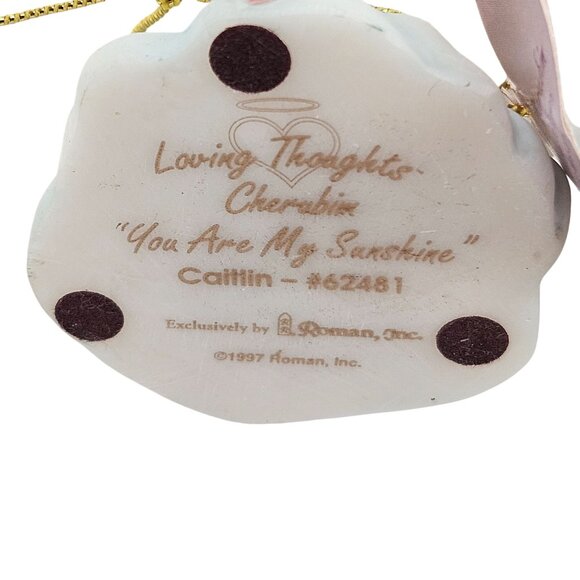 Loving Thoughts Cherubim Figurines You Are My Sunshine Scent From Above Roman 97 - Picture 2 of 10